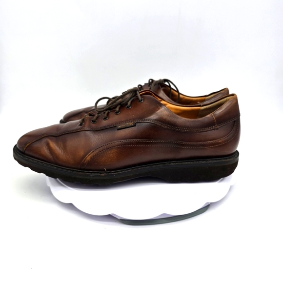 Mephisto Shoe Men's 10.5 Abel Goodyear Welt Sole Premium Brown Oxford Derby - Picture 1 of 10
